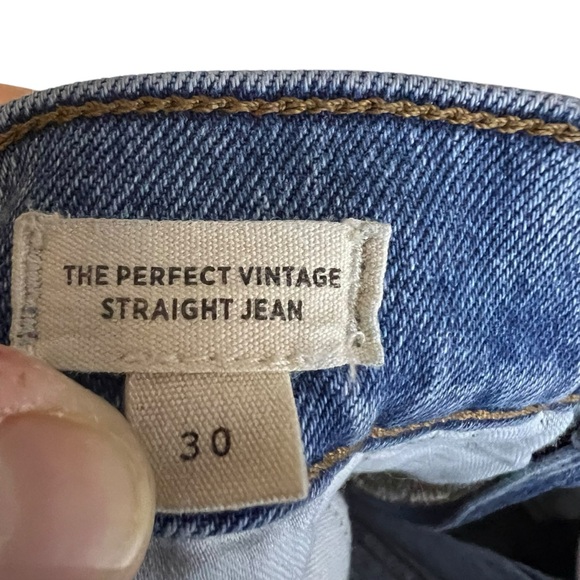 Madewell The Perfect Vintage Straight Jean Size30 - Picture 6 of 6